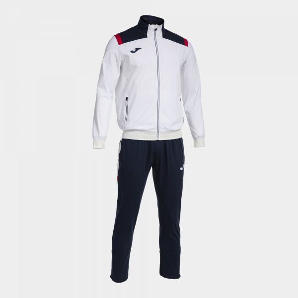 Souprava Joma Toledo Tracksuit bílá-tmavě modrá