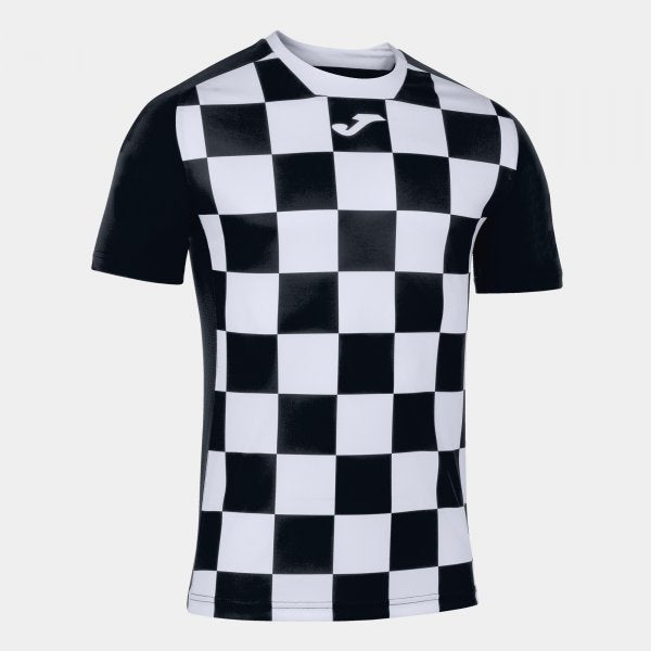 Tričko Joma Flag II Black-White černá-bílá