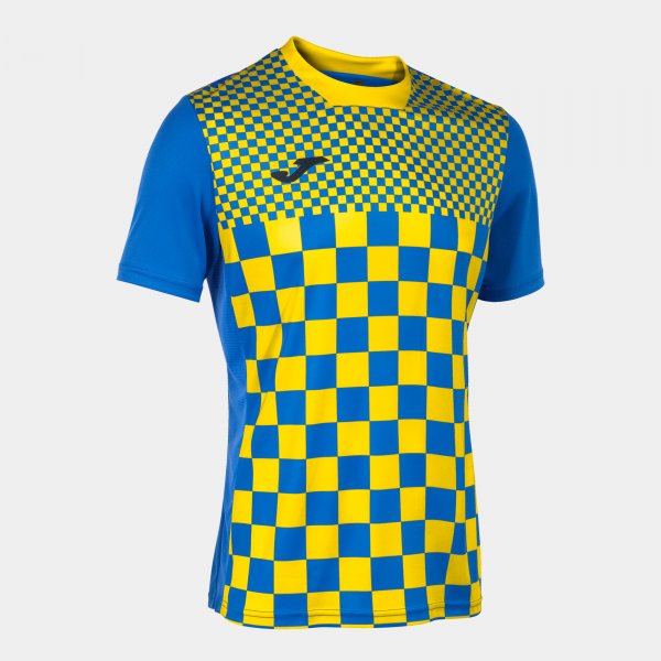 Tričko Joma Flag III královská modrá-žlutá