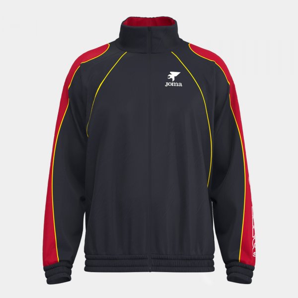 Mikina Joma Futbol Retro Mundial Full Zip tmavě modrá-červená