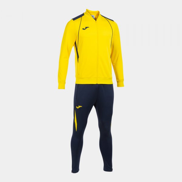 Souprava Championship VII Tracksuit žlutá-tmavě modrá