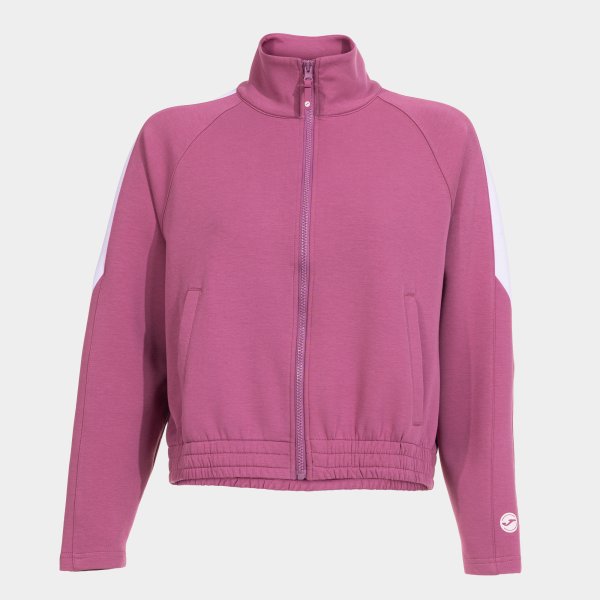 Mikina Joma Core Full Zip fialová