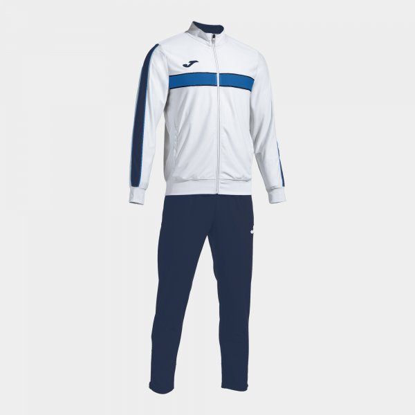 Souprava Joma Victory Tracksuit bílá-tmavě modrá