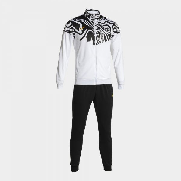 Souprava Joma Lion II Tracksuit bílá-černá