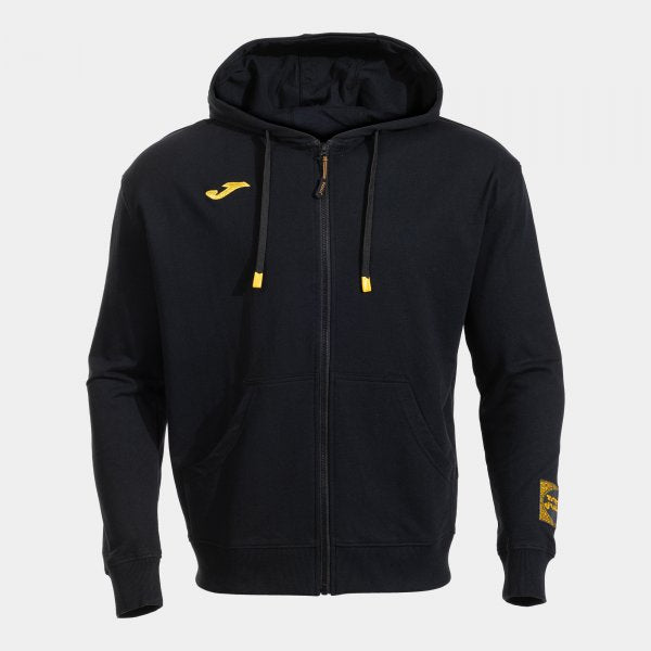 Černá mikina Joma Combat Zip-Up Hoodie
