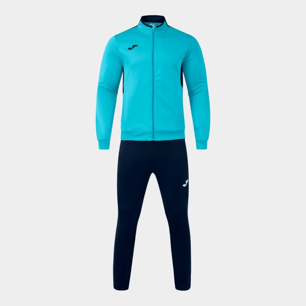 Fluo-tyrkysová souprava Joma Winner IV Tracksuit