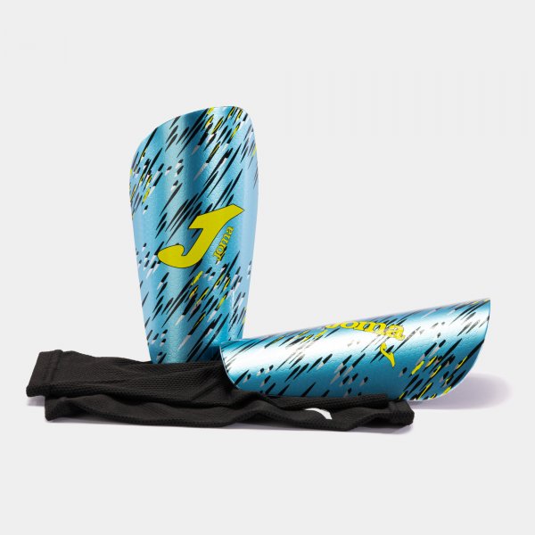 Chrániče holení Joma Spider Shin Guards fluo-tyrkysová