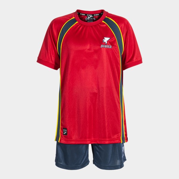 Souprava Joma Futbol Retro Mundial červená-tmavě modrá