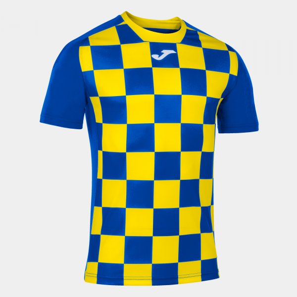 Tričko Joma Flag II královská modrá-žlutá