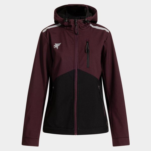 Bunda Explorer Soft Shell vínová
