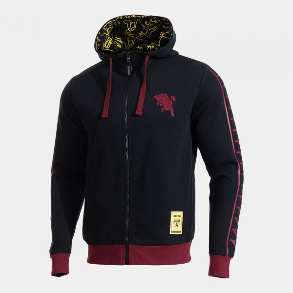 Mikina Joma Torino Zip-Up Hoodie černá