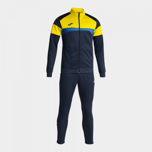 Souprava Joma Danubio III Tracksuit tmavě modrá-žlutá