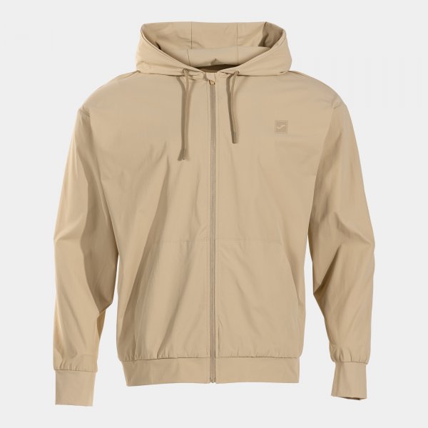 Hnědá mikina Joma Resort Zip-Up Hoodie