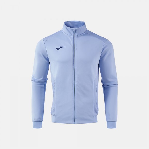 Světle modrá mikina Joma Confort Full Zip