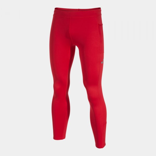 Běžecké legíny Joma Elite Tights červená