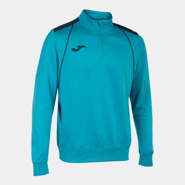 Mikina Joma Championship VII fluo-tyrkysová