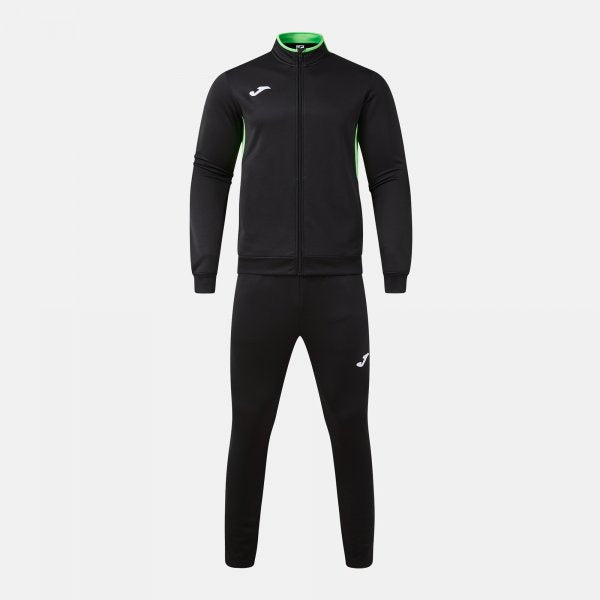 Černo-zelená souprava Joma Winner IV Tracksuit