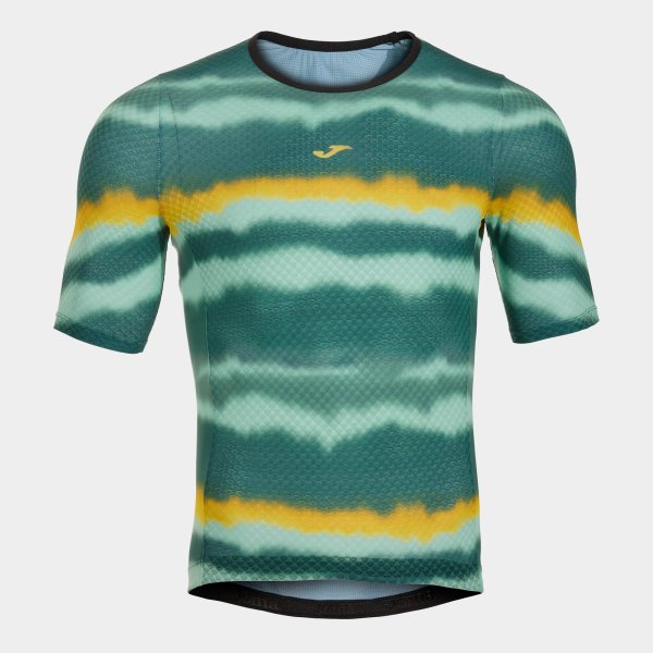 Zelený cyklistický dres Joma Crono Printing Cycling Jersey
