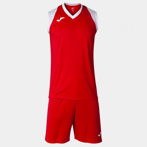Souprava Joma Final II Two-Piece červená-bílá