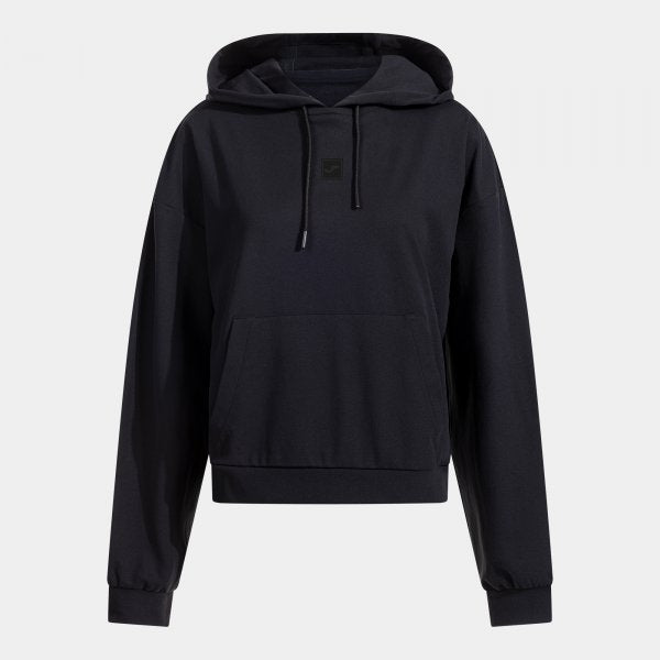 Černá mikina s kapucí Joma Resort Hoodie