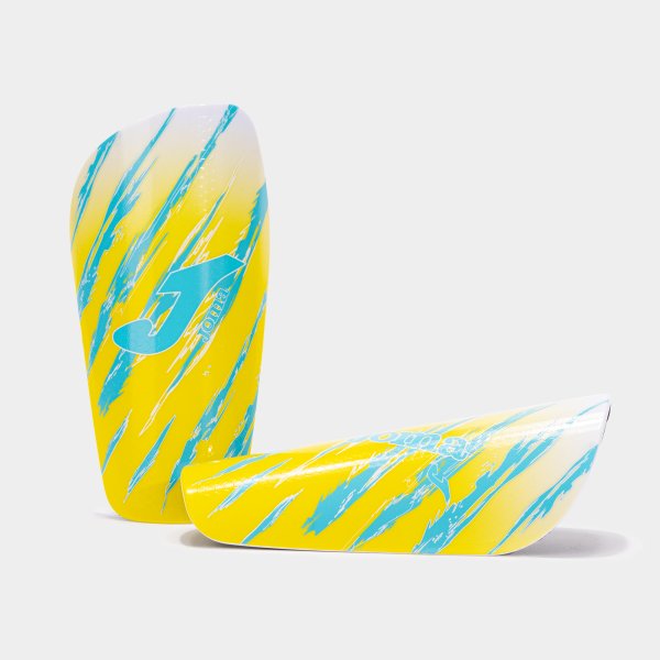 Žluté chrániče holení Joma Spider Shin Guards