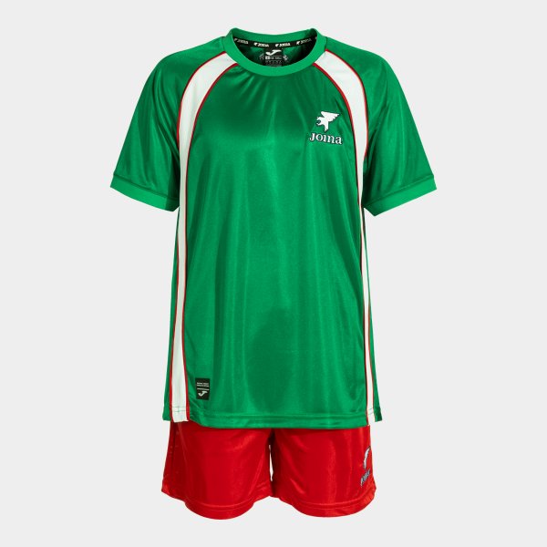 Souprava Joma Futbol Retro Mundial zelená-červená