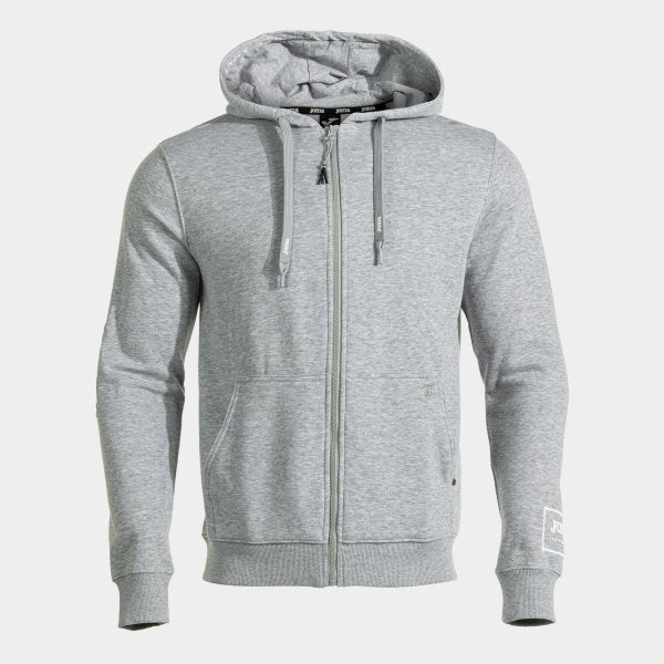 Šedá melírová mikina Joma Urban Street Zip-Up Hoodie