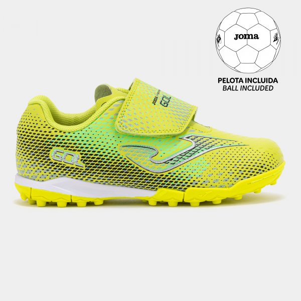 Joma Gol Turf fluo-zelená kopačky na umělou trávu