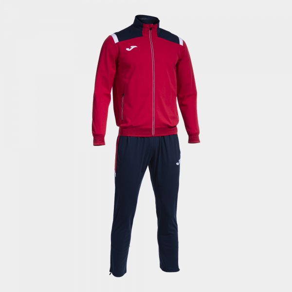 Souprava Joma Toledo Tracksuit červená-tmavě modrá