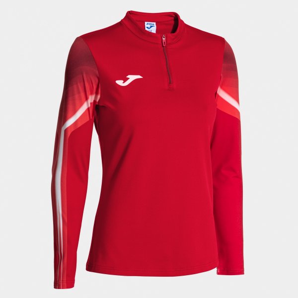Červeno-bílá mikina Joma Elite XI