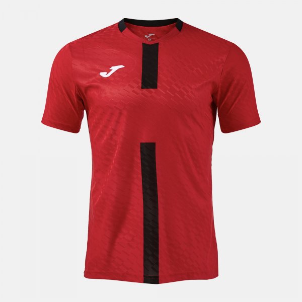 Červeno-černé tričko Joma Proteam III