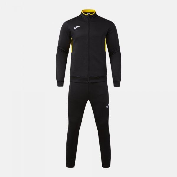 Černo-žlutá souprava Joma Winner IV Tracksuit