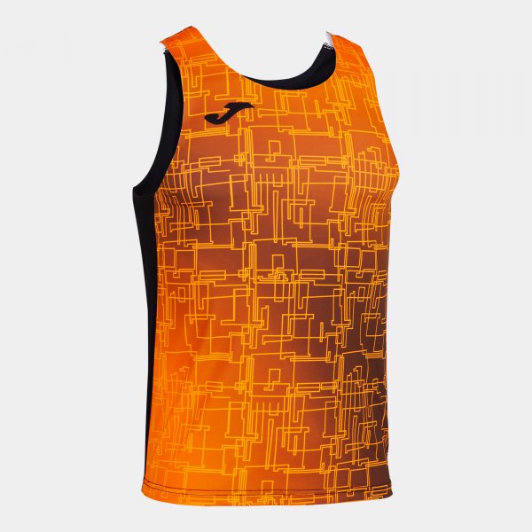Tričko Joma Elite VIII černá-oranžová