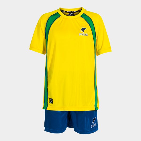 Souprava Joma Futbol Retro Mundial žlutá-zelená