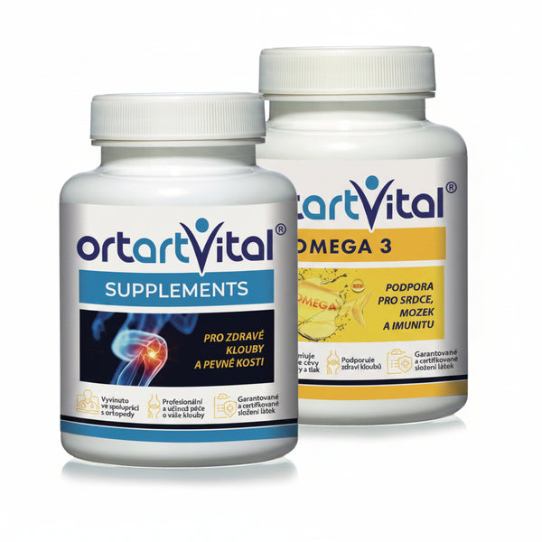 ortartVital SUPPLEMENTS Komplexní a intenzivní kúra na 2 měsíce